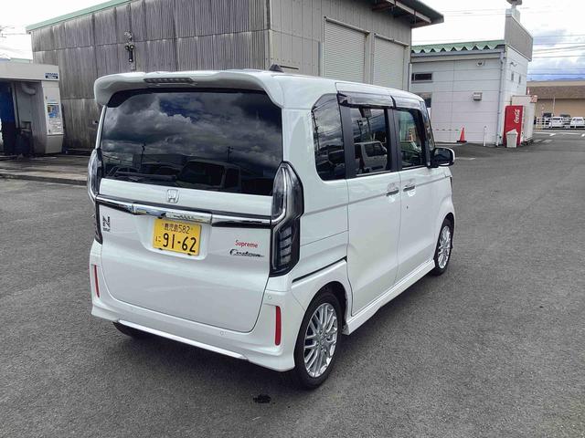 Ｎ−ＢＯＸカスタムＬターボターボ付　インパネシフト　プッシュスタートスイッチ　電子カードキー　両側スライドドア　ＡＢＳ　アルミホイール　カーナビゲーション　オートエアコン（鹿児島県）の中古車