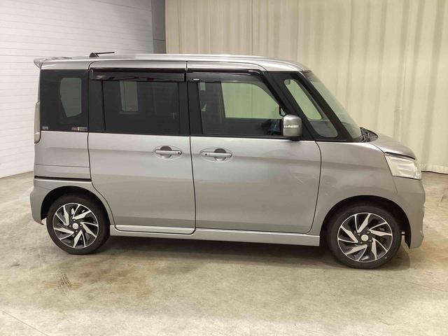 スペーシアカスタムＴＳターボ車　インパネシフト　プッシュスタートスイッチ　電子カードキー　両側スライドドア　アルミホイール　カーナビ　オートエアコン（鹿児島県）の中古車