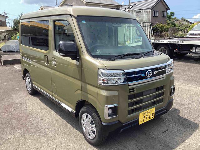 アトレーＲＳインパネシフト　プッシュスタートスイッチ　電子カードキー　ターボエンジン　ＡＴハイビーム　衝突軽減ブレーキシステム　車線逸脱警告　　ＡＢＳ　両側スライドドア（鹿児島県）の中古車