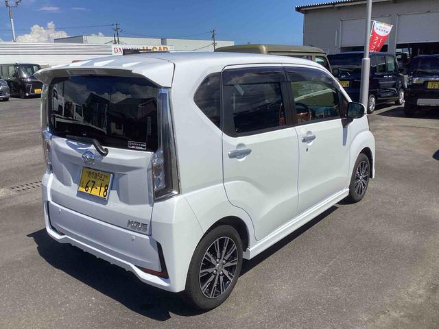 ムーヴカスタム　ＸリミテッドII　ＳＡIIIインパネシフト　プッシュスタートスイッチ　電子カードキー　ディスプレイオーディオ　エマージェンシーブレーキ　ハイビームアシスト　ＡＢＳ　アルミホイール（鹿児島県）の中古車