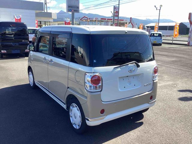 ムーヴキャンバスＸメイクアップリミテッド　ＳＡIIIインパネシフト　プッシュスタートスイッチ　電子カードキー　カーナビ　衝突防止　Ｗエアバック　ＡＢＳ　レーンキープ　左右パワースライド（鹿児島県）の中古車
