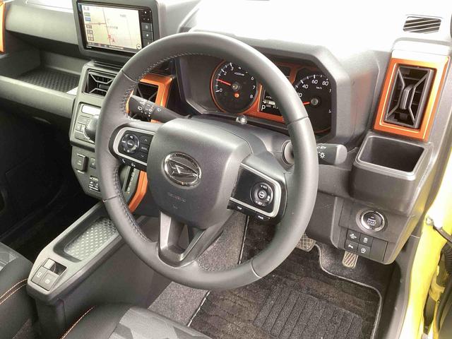 タフトGターボターボ車 インパネシフト プッシュスタートスイッチ 電子カードキー 電動パーキングブレーキ カーナビ 誤発進抑制装置 アルミホイール オートハイビーム ABS ガラスルーフ(鹿児島県)の中古車