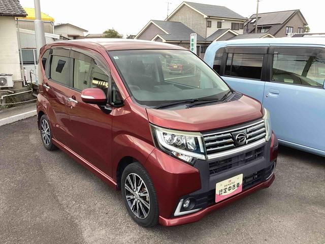 ムーヴカスタム　Ｘ　ハイパーＳＡIIインパネシフト　プッシュスタートスイッチ　電子カードキー　カーナビ　ブレーキサポート　レーンアシスト　アルミホイール　ＡＢＳ（鹿児島県）の中古車