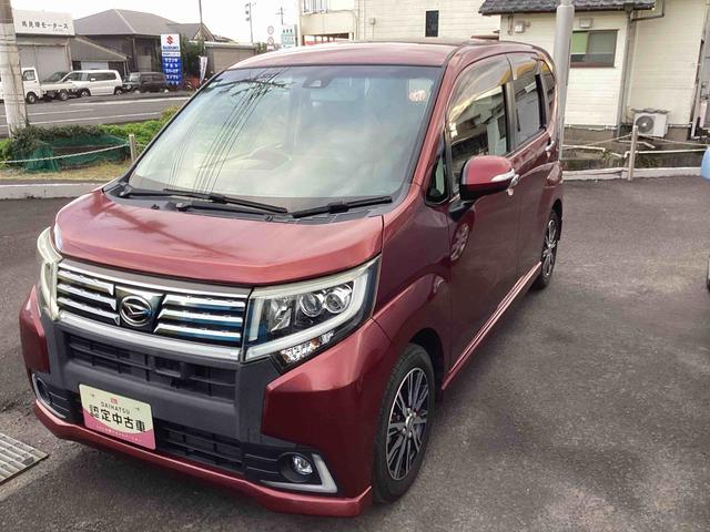 ムーヴカスタム　Ｘ　ハイパーＳＡIIインパネシフト　プッシュスタートスイッチ　電子カードキー　カーナビ　ブレーキサポート　レーンアシスト　アルミホイール　ＡＢＳ（鹿児島県）の中古車