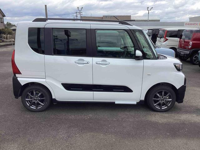 タントファンクロスインパネシフト　プッシュスタートスイッチ　電子カードキー　電動パーキングブレーキ　衝突軽減システム　両側オートドア　レーンキープアシスト　ＡＢＳ　アルミホイール（鹿児島県）の中古車