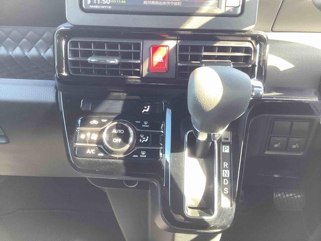 タントカスタムＸインパネシフト　プッシュスタートスイッチ　電子カードキー　電動スライドドア　衝突軽減ブレーキ　車線逸脱防止　アルミホイール　ＡＢＳ　カーナビ（鹿児島県）の中古車