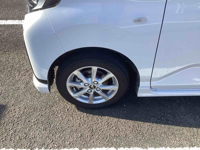 ムーヴＧインパネシフト　プッシュスタートスイッチ　電子カードキー　電動パーキングブレーキ　オートエアコン　衝突被害軽減ブレーキ　ＡＢＳ　アルミホイール（鹿児島県）の中古車