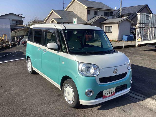 ムーヴキャンバスＧ　ＳＡIIIインパネシフト　プッシュスタートスイッチ　電子カードキー　衝突軽減ブレーキ　レーンアシスト　ＡＢＳ　オートエアコン（鹿児島県）の中古車