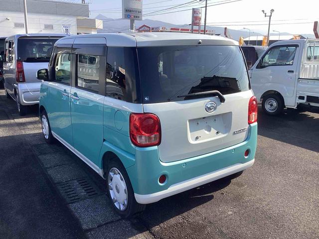 ムーヴキャンバスＧ　ＳＡIIIインパネシフト　プッシュスタートスイッチ　電子カードキー　衝突軽減ブレーキ　レーンアシスト　ＡＢＳ　オートエアコン（鹿児島県）の中古車