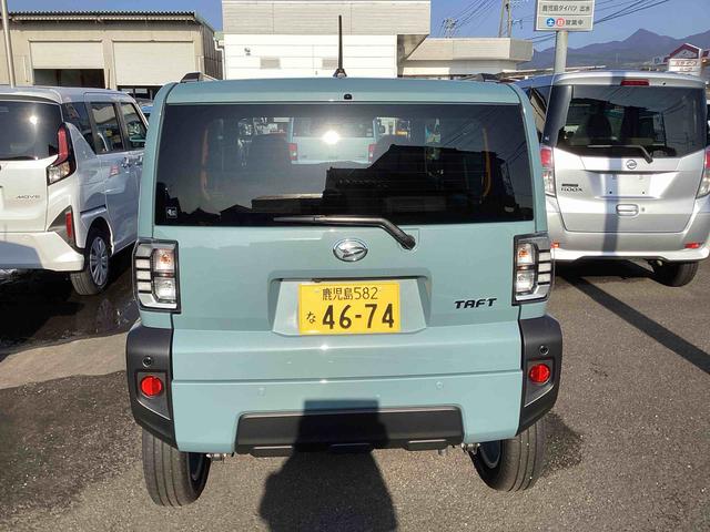 タフトGインパネシフト プッシュスタートスイッチ 電子カードキー シートヒーター ムーンルーフ 車線逸脱防止 オートマチックハイビーム アルミホイール ABS(鹿児島県)の中古車
