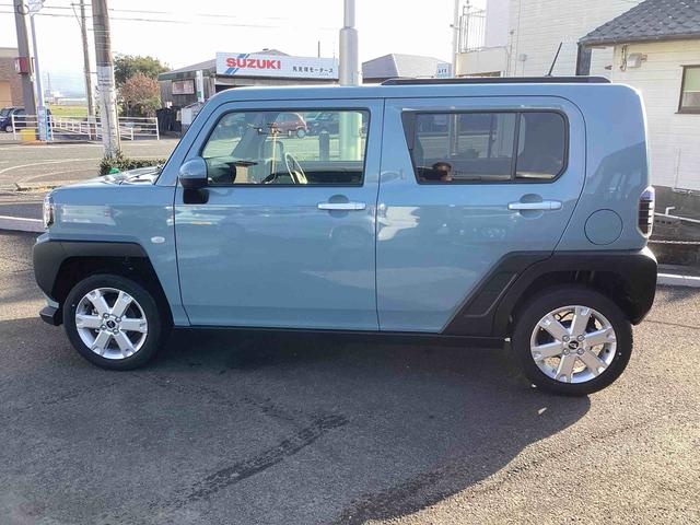 タフトGインパネシフト プッシュスタートスイッチ 電子カードキー シートヒーター ムーンルーフ 車線逸脱防止 オートマチックハイビーム アルミホイール ABS(鹿児島県)の中古車