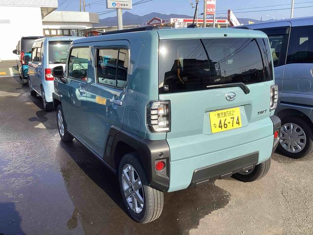 タフトGインパネシフト プッシュスタートスイッチ 電子カードキー シートヒーター ムーンルーフ 車線逸脱防止 オートマチックハイビーム アルミホイール ABS(鹿児島県)の中古車