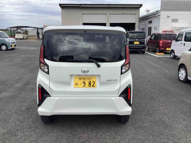 ムーヴＸインパネシフト　プッシュスタートスイッチ　電子カードキー　ブレーキサポート　レーンアシスト　衝突被害軽減システム　ＡＢＳ（鹿児島県）の中古車