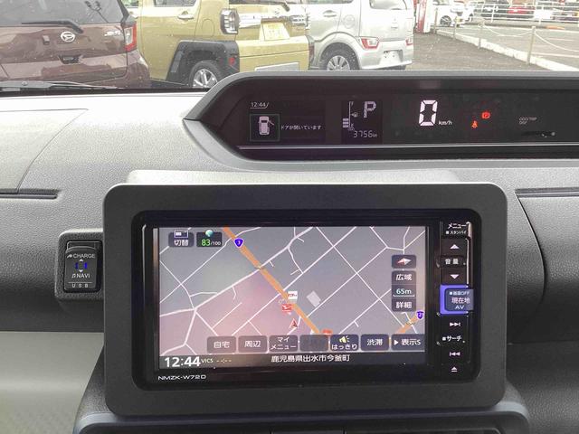 タントＸインパネシフト　プッシュスタートスイッチ　電子カードキー　カーナビ　電動パーキングブレーキ　衝突軽減ブレーキサポート　両側スライド片側電動ドア　ＡＴハイビーム　ＡＢＳ（鹿児島県）の中古車