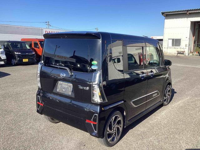 タントカスタムRSスタイルセレクションターボ車 インパネシフト プッシュスタートスイッチ 電子カードキー 両側電動スライドドア ブレーキサポート アルミホイール レーンキープ カーナビ(鹿児島県)の中古車