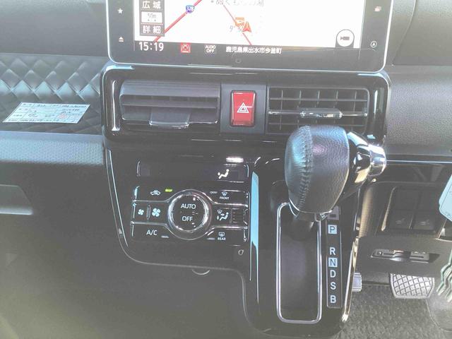 タントカスタムRSスタイルセレクションターボ車 インパネシフト プッシュスタートスイッチ 電子カードキー 両側電動スライドドア ブレーキサポート アルミホイール レーンキープ カーナビ(鹿児島県)の中古車