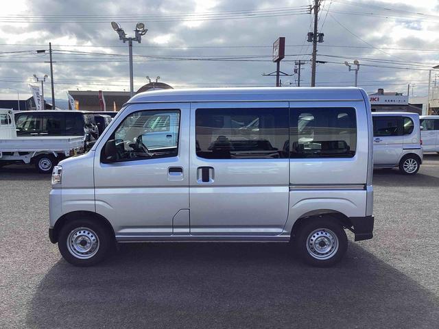 ハイゼットカーゴＤＸインパネシフト（ＣＶＴ）　運転席助手席エアバック　車線逸脱　誤発信抑制　ＡＢＳ　両側スライドドア（鹿児島県）の中古車