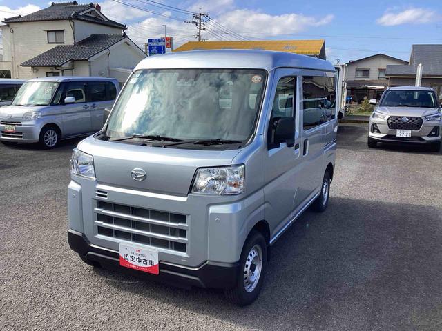 ハイゼットカーゴＤＸインパネシフト（ＣＶＴ）　運転席助手席エアバック　車線逸脱　誤発信抑制　ＡＢＳ　両側スライドドア（鹿児島県）の中古車