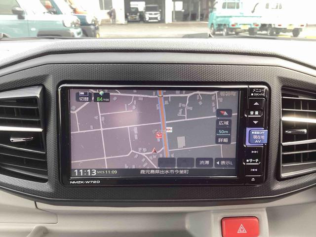 ミライースX リミテッドSAIIIインパネシフト カーナビ リモコンキー 衝突被害軽減システム ABS(鹿児島県)の中古車
