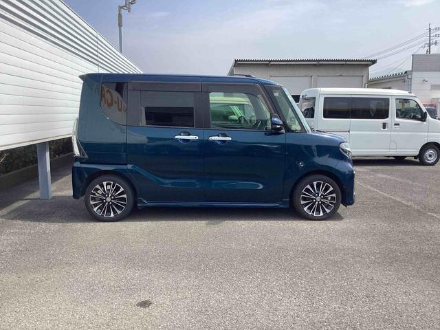 タントカスタムRSターボ車 インパネシフト プッシュスタートスイッチ 電子カードキー 衝突回避支援システム 車線逸脱防止 アルミホイール ABS オートエアコン(鹿児島県)の中古車