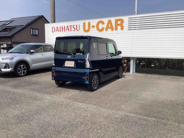 タントカスタムRSターボ車 インパネシフト プッシュスタートスイッチ 電子カードキー 衝突回避支援システム 車線逸脱防止 アルミホイール ABS オートエアコン(鹿児島県)の中古車