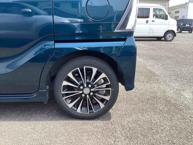 タントカスタムRSターボ車 インパネシフト プッシュスタートスイッチ 電子カードキー 衝突回避支援システム 車線逸脱防止 アルミホイール ABS オートエアコン(鹿児島県)の中古車