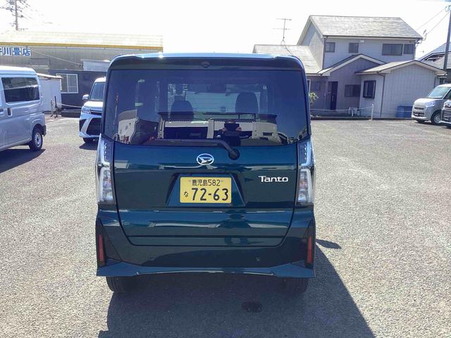 タントカスタムＸインパネシフト　プッシュスタートスイッチ　電子カードキー　電動パーキングブレーキ　両側電動スライドドア　レーンキープアシスト　オートマチックハイビーム　前後ブレーキサポート　ＡＢＳ　アルミホイール（鹿児島県）の中古車