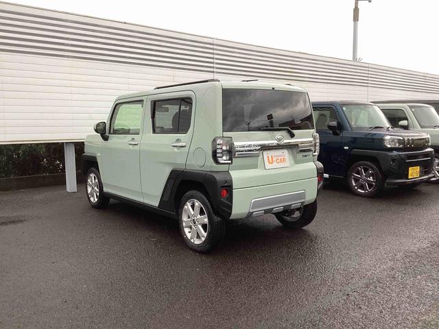 タフトG クロムベンチャーインパネシフト プッシュスタートスイッチ 電子カードキー カーナビ レーンキープアシスト オートハイビーム パノラマガラスルーフ 誤発進抑制装置 ABS アルミホイール(鹿児島県)の中古車