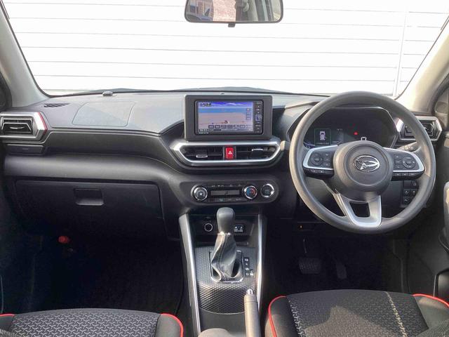ロッキーＧフロアＣＶＴ車　プッシュスタートスイッチ　電子カードキー　カーナビ　車線逸脱警告　誤発進抑制機能　アルミホイール　ＡＢＳ（鹿児島県）の中古車