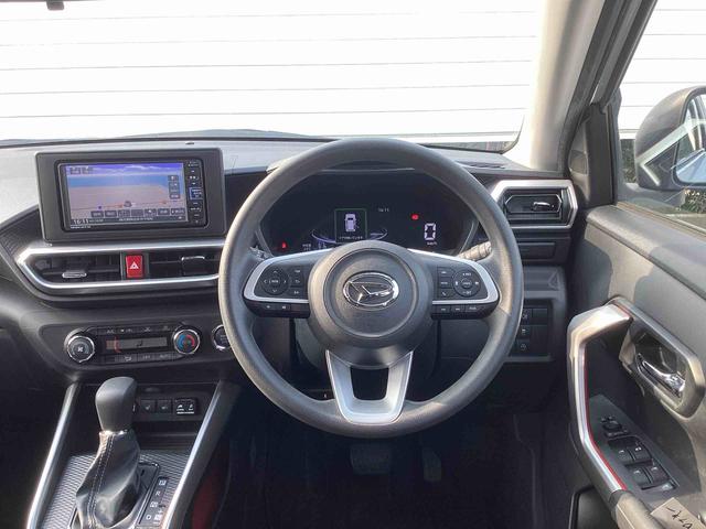 ロッキーＧフロアＣＶＴ車　プッシュスタートスイッチ　電子カードキー　カーナビ　車線逸脱警告　誤発進抑制機能　アルミホイール　ＡＢＳ（鹿児島県）の中古車
