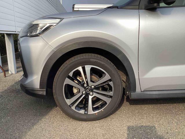 ロッキーＧフロアＣＶＴ車　プッシュスタートスイッチ　電子カードキー　カーナビ　車線逸脱警告　誤発進抑制機能　アルミホイール　ＡＢＳ（鹿児島県）の中古車