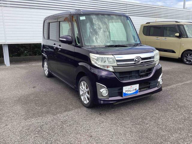 タントカスタムＸ　ＳＡインパネシフト　プッシュスタートスイッチ　電子カードキー　衝突被害軽減システム　誤発進抑制機能　アルミホイール　ＡＢＳ（鹿児島県）の中古車