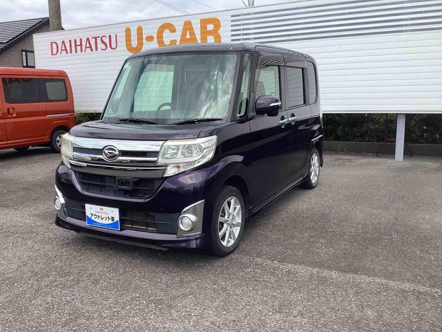 タントカスタムＸ　ＳＡインパネシフト　プッシュスタートスイッチ　電子カードキー　衝突被害軽減システム　誤発進抑制機能　アルミホイール　ＡＢＳ（鹿児島県）の中古車