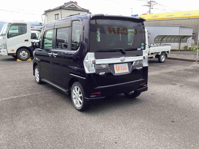 タントカスタムＸ　ＳＡインパネシフト　プッシュスタートスイッチ　電子カードキー　衝突被害軽減システム　誤発進抑制機能　アルミホイール　ＡＢＳ（鹿児島県）の中古車