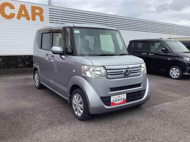 Ｎ−ＢＯＸＧインパネシフト　プッシュスタートスイッチ　電子カードキー　ＣＤプレーヤー　両スライドドア　ＡＢＳ（鹿児島県）の中古車