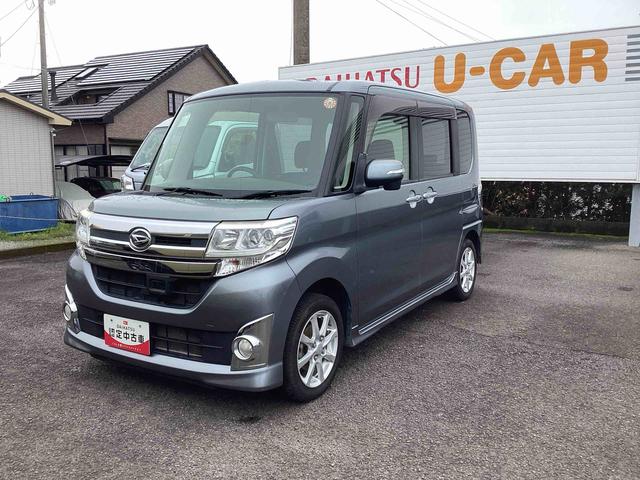 タントカスタムX SAインパネシフト 誤発進抑制機能 ABS キーフリー アルミホイール CDプレーヤー(鹿児島県)の中古車