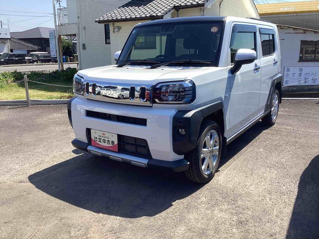 タフトGターボ クロムベンチャーターボ車 インパネシフト プッシュスタートスイッチ 電子カードキー カーナビ オートマチックハイビーム パノラマガラスルーフ ABS レーンアシスト 衝突被害軽減システム(鹿児島県)の中古車