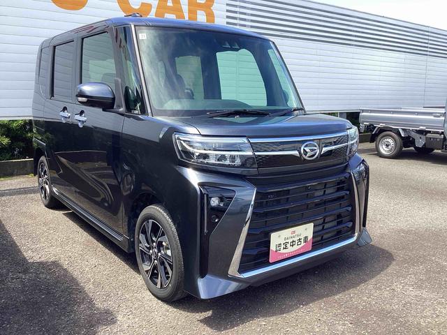 タントカスタムXインパネシフト プッシュスタートスイッチ 電子カードキー 電動パーキングブレーキ ディスプレイオーディオ 両側電動スライドドア レーンキープ アルミホイール(鹿児島県)の中古車