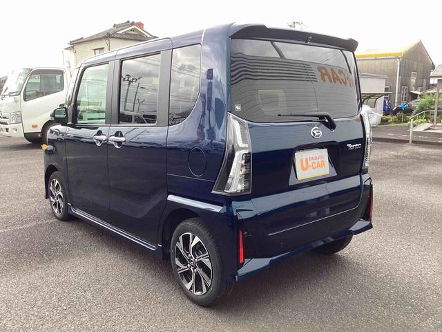 タントカスタムＸインパネシフト　プッシュスタートスイッチ　電子カードキー　電動パーキングブレーキ　衝突回避支援ブレーキ機能　レーンアシスト　アルミホイール　ＡＢＳ（鹿児島県）の中古車