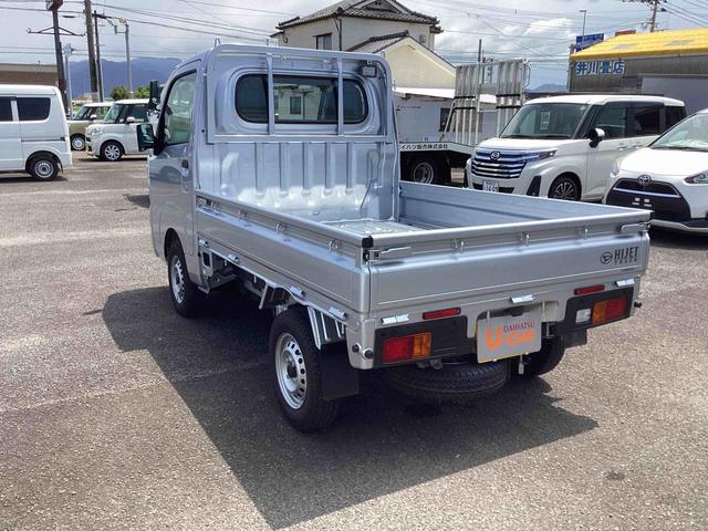 ハイゼットトラックスタンダード　農用スペシャル切替４ＷＤ　５速ＭＴ車　衝突被害軽減システム　車線逸脱警報　オートハイビーム　ＡＢＳ　デュアルエアバック　エアコン　パワーステアリング（鹿児島県）の中古車