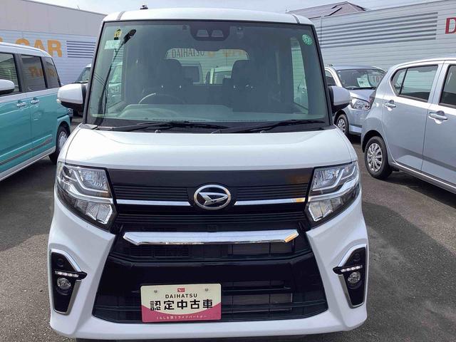 タントカスタムＸインパネシフト　プッシュスタートスイッチ　電子カードキー　カーナビ　ドラレコ　ＥＴＣ　衝突軽減Ｂ　車線逸脱警報装置　ＡＢＳ付　両側スライドドア（鹿児島県）の中古車