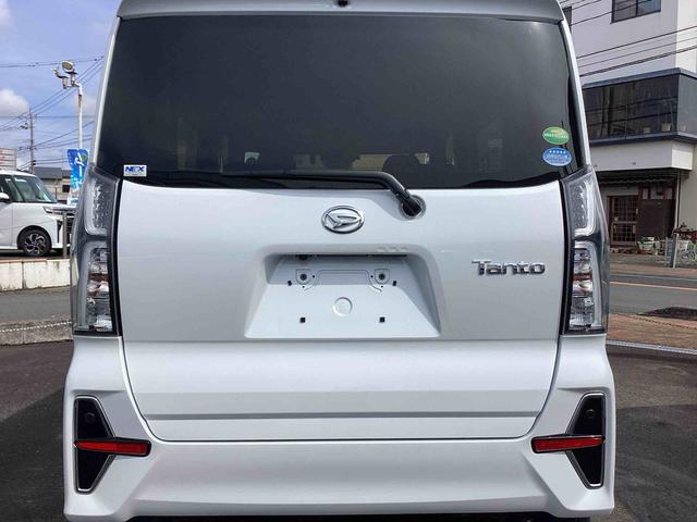 タントカスタムＸインパネシフト　プッシュスタートスイッチ　電子カードキー　カーナビ　ドラレコ　ＥＴＣ　衝突軽減Ｂ　車線逸脱警報装置　ＡＢＳ付　両側スライドドア（鹿児島県）の中古車
