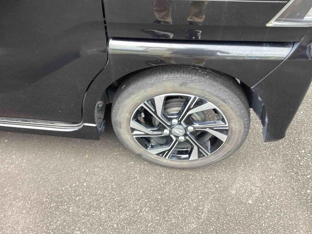 タントカスタムＸインパネシフト　プッシュスタートスイッチ　カーナビ　電子カードキー　衝突軽減Ｂ　車線逸脱警報装置　ＡＢＳ付（鹿児島県）の中古車