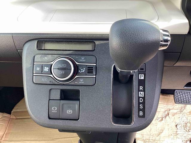 ムーヴキャンバスストライプスＧインパネシフト　プッシュスタートスイッチ　電子カードキー　電動パーキングブレーキ　追突軽減ブレーキ　車線逸脱警告　両側スライドドア　ＡＢＳ（鹿児島県）の中古車