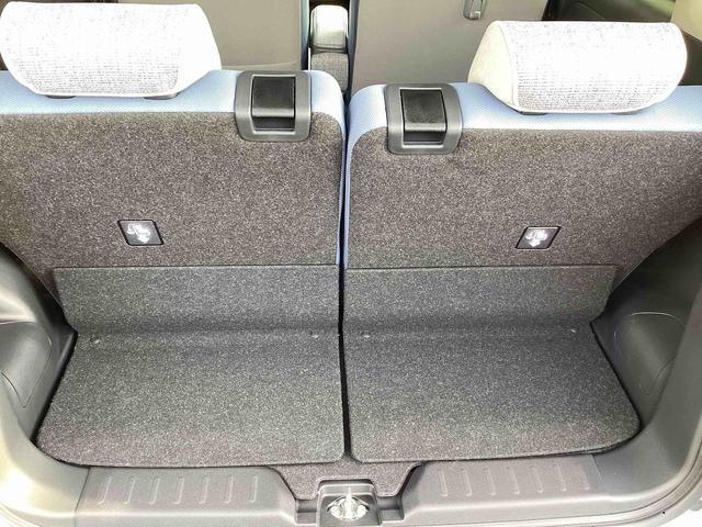 ムーヴキャンバスストライプスＧインパネシフト　プッシュスタートスイッチ　電子カードキー　電動パーキングブレーキ　追突軽減ブレーキ　車線逸脱警告　両側スライドドア　ＡＢＳ（鹿児島県）の中古車