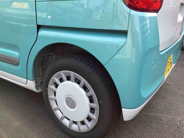 ムーヴキャンバスストライプスＧインパネシフト　プッシュスタートスイッチ　電子カードキー　電動パーキングブレーキ　追突軽減ブレーキ　車線逸脱警告　両側スライドドア　ＡＢＳ（鹿児島県）の中古車