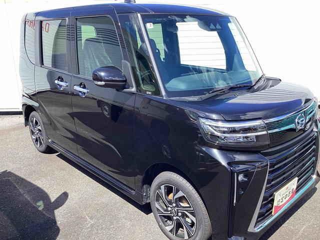 タントカスタムＸインパネシフト　プッシュスタートスイッチ　電子カードキー　衝突軽減ブレーキ　車線逸脱防止　オートＬＥＤ　両側スライド　アルミホイール　ＡＢＳ（鹿児島県）の中古車