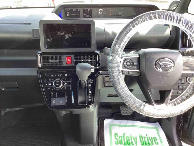 タントカスタムＸインパネシフト　プッシュスタートスイッチ　電子カードキー　衝突軽減ブレーキ　車線逸脱防止　オートＬＥＤ　両側スライド　アルミホイール　ＡＢＳ（鹿児島県）の中古車