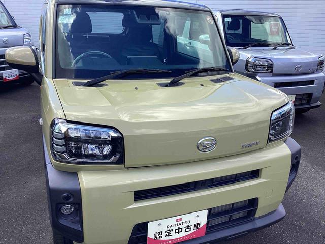 タフトＧインパネシフト　プッシュスタートスイッチ　電子カードキー　電動パーキングブレーキ　カーナビ　バックモニター　スタイリッシュガラスルーフ　レーンキープアシスト　　アルミホイール　衝突被害軽減Ｂ（鹿児島県）の中古車