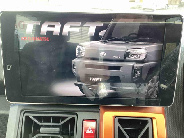 タフトＧインパネシフト　プッシュスタートスイッチ　電子カードキー　電動パーキングブレーキ　カーナビ　バックモニター　スタイリッシュガラスルーフ　レーンキープアシスト　　アルミホイール　衝突被害軽減Ｂ（鹿児島県）の中古車
